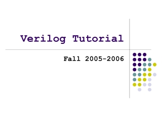 Verilog Tutorial