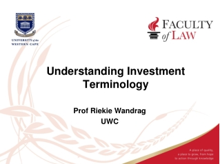 Prof Riekie Wandrag  UWC