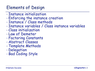 Elements of Design