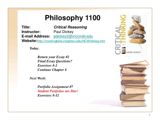 Philosophy 1100