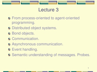 Lecture 3