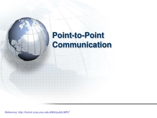 Point-to-Point Communication