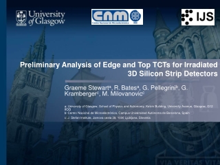 Preliminary Analysis of Edge and Top TCTs for Irradiated 3D Silicon Strip Detectors