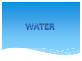 PPT - WATER PowerPoint Presentation, free download - ID:9581310