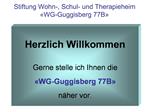 Stiftung Wohn-, Schul- und Therapieheim WG-Guggisberg 77B