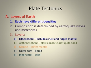 Plate Tectonics