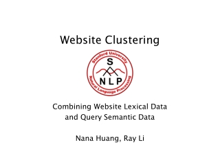 Website Clustering