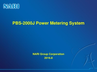 PBS-2000J Power Metering System