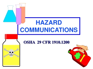 HAZARD COMMUNICATIONS