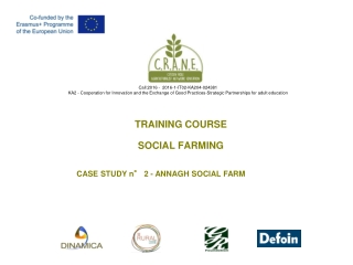 TRAINING COURSE SOCIAL FARMING