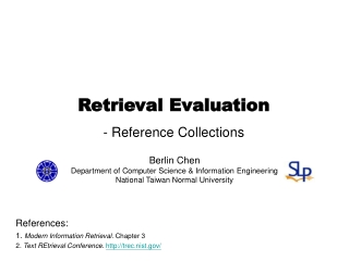 Retrieval Evaluation  - Reference Collections