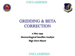 GRIDDING &amp; BETA CORRECTION