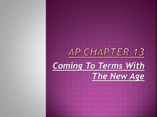 AP Chapter 13