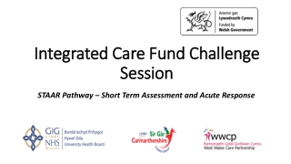 Integrated Care Fund Challenge Session