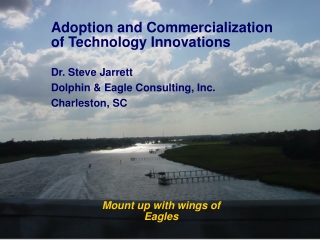 Adoption and Commercialization of Technology Innovations  Dr. Steve Jarrett