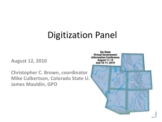 Digitization Panel