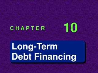 Long-Term Debt Financing