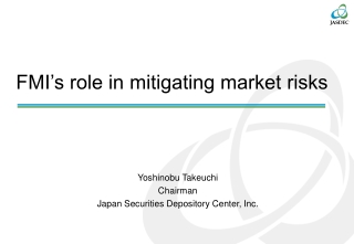 FMI’s role in mitigating market risks