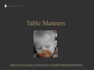 Table Manners