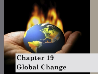 Chapter 19 Global Change