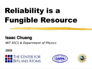 Reliability is a Fungible Resource