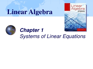 Chapter 1 Systems of Linear Equations