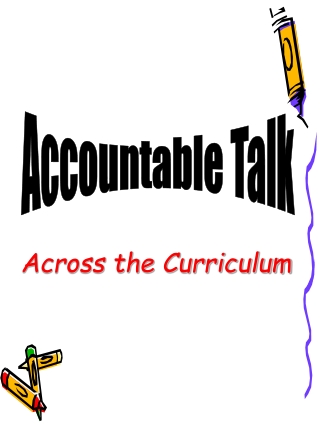 Across the Curriculum