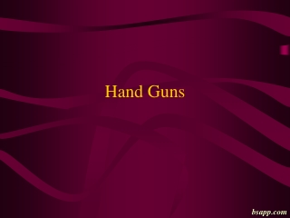 Hand Guns