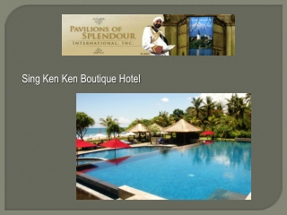 Sing Ken  Ken  Boutique Hotel