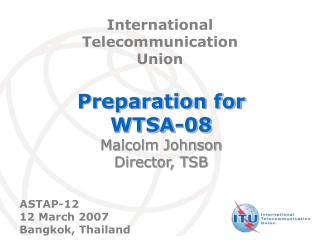 International  Telecommunication  Union