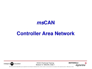 ms CAN Controller Area Network