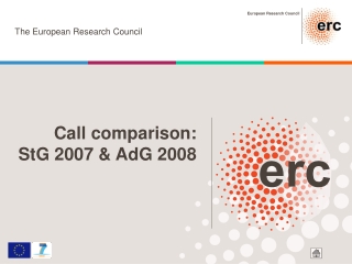 Call comparison: StG 2007 &amp; AdG 2008