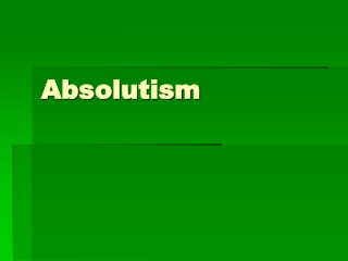 Absolutism