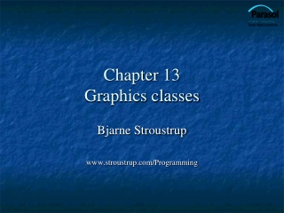 Chapter 13 Graphics classes