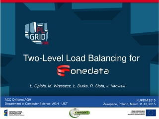 Two-Level Load Balancing  f o r