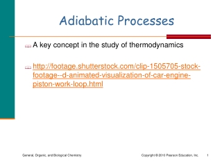 Adiabatic Processes