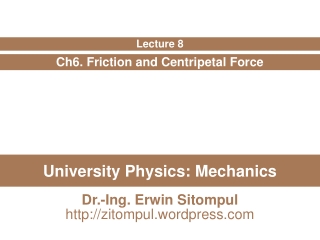 University Physics: Mechanics