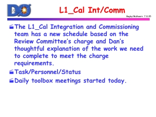 L1_Cal Int/Comm