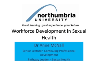 Workforce Development in Sexual Health