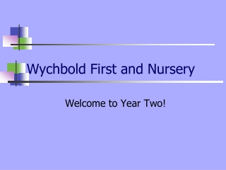 Wychbold First and Nursery