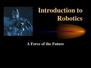 Introduction to Robotics