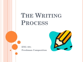 The Writing Process