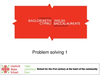 Problem solving 1