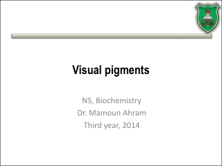 Visual pigments