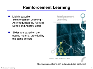 Reinforcement Learning