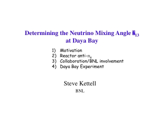 Determining the Neutrino Mixing Angle   13 at Daya Bay