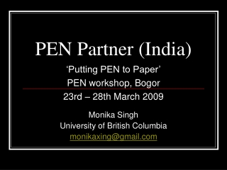 PEN Partner (India)