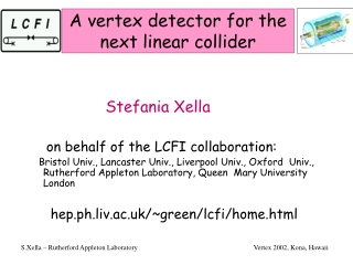 A vertex detector for the next linear collider