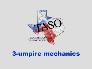 3-umpire mechanics