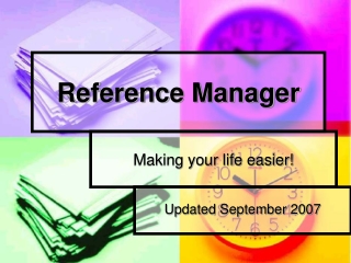 Reference Manager